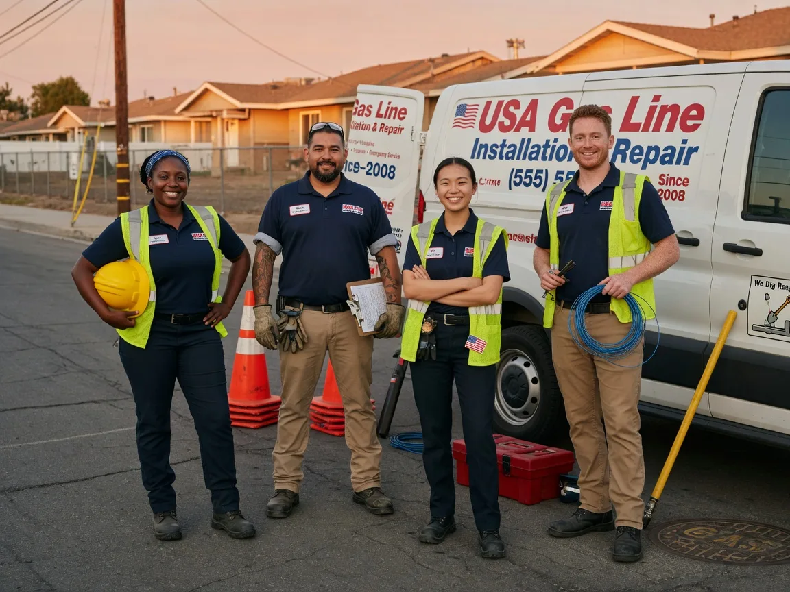 Gas Line Installation company in Rockwell, IA